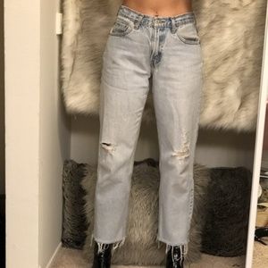 Levis Distressed Relaxed Fit